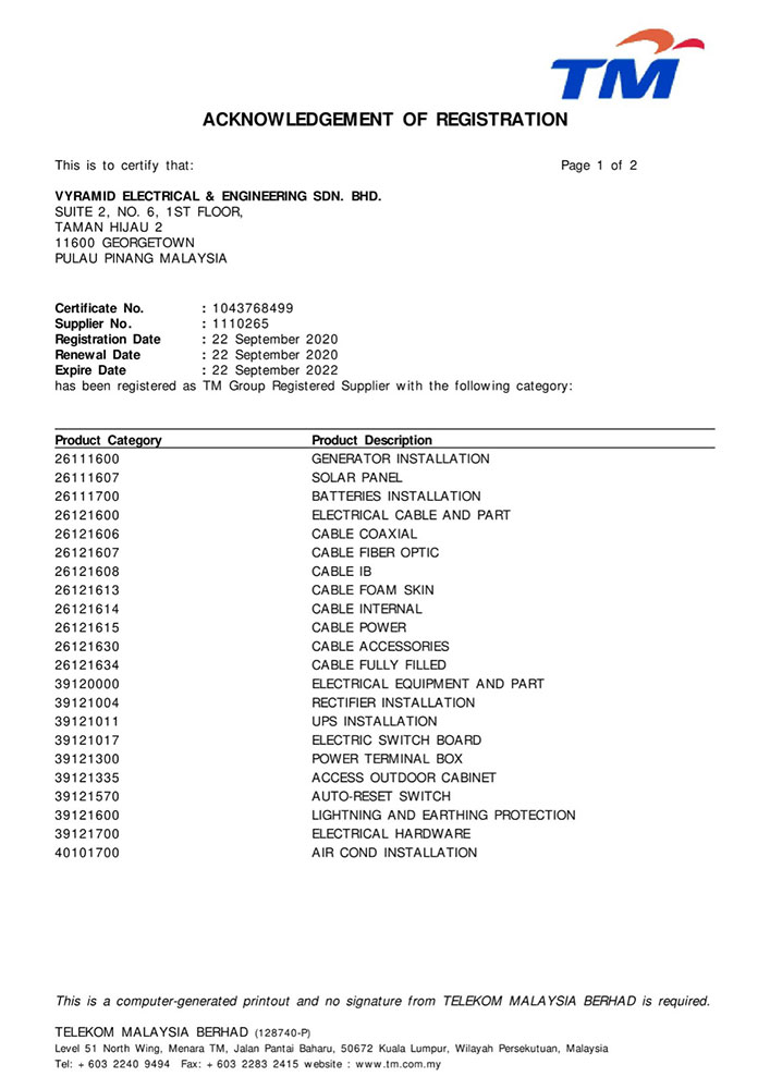 Certification & Licenses